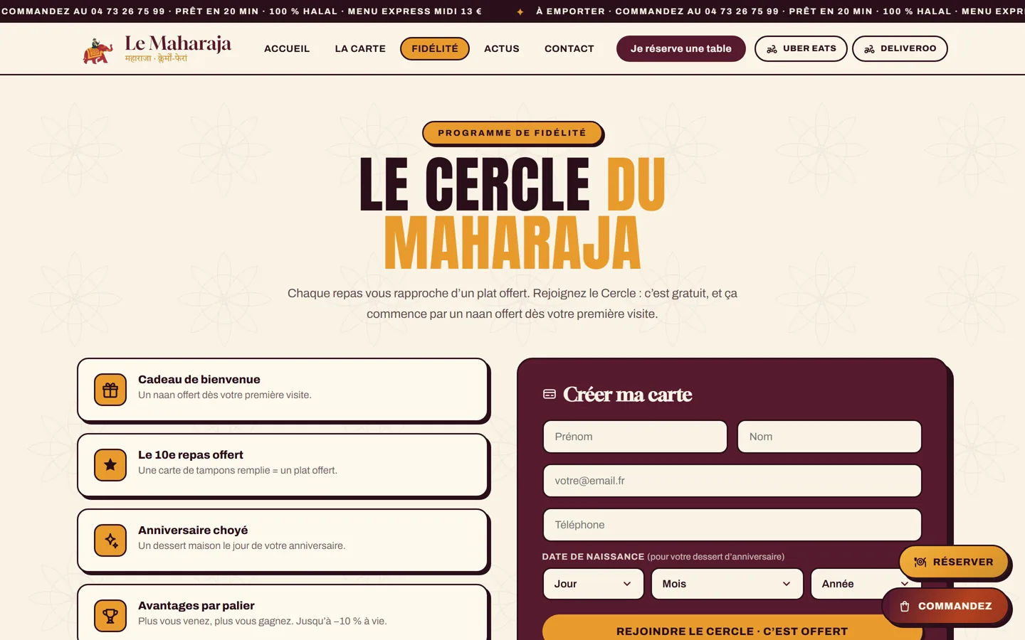 LE MAHARAJA — visuel 2
