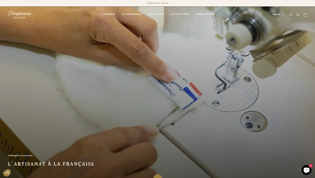 PAMPLEMOUSSE PELUCHES — E-commerce par OTIKA